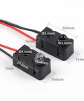 Infrared Break Beam Sensor Kit 5 Pack For Arduino And Robotics, Ultra Fast 2ms Response Time, DC 3 To 5 Volt, 3.28 Foot Detection Range, Photoelectric Switch For Industrial Control And DIY Projects, black 20mm sensor pair