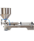 Built Tough Pneumatic Bottle Filler For Thick Liquids And Paste Stainless Steel Single Head Non Drip adjustable speed setup