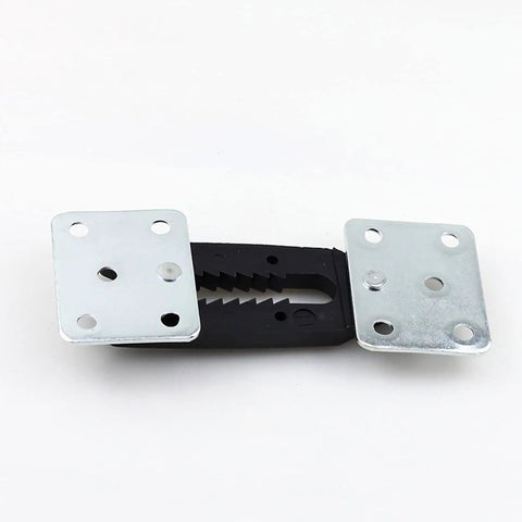 Two Piece Furniture Hinges And Sofa Connector Buckles Set For Modular Sectional Sofas Clip Joint Fasteners, metal fittings