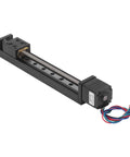 CNC Linear Slide Motion Stage With 200mm Stroke And 28 Stepper Motor Driven XYZ Positioning Table For Router Engraving Automation And Precise DIY Machining, alloy rail