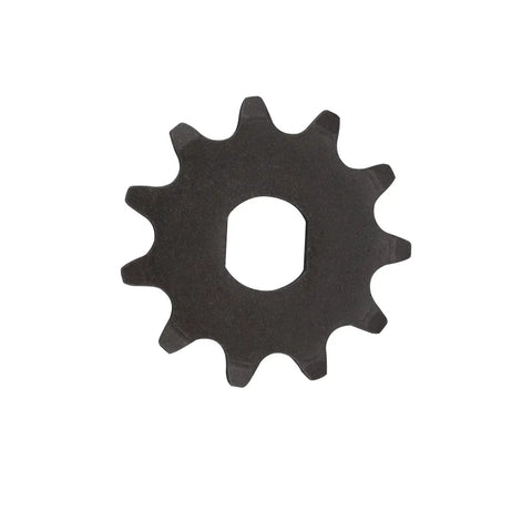 T8F Chain 11T Sprocket With Master Link Replacement For Kids Electric Scooters E Scooters And Mini Pocket Dirt Bikes Front Motor Sprocket Parts MY1020 Compatible With Razor MX650 MX500 SX500 featuring 11 teeth and durable material in black