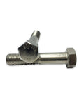 Five Inch Stainless Steel Hex Cap Screw Bolt Set 18 8 304 Heavy Duty Hardware for Building and Maintenance Fastener Kit, close-up view