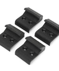 4 Pack Jaw Protectors for Tire Change Machine Parts, black clamp covers guard protectors, soft cushioned, set of four