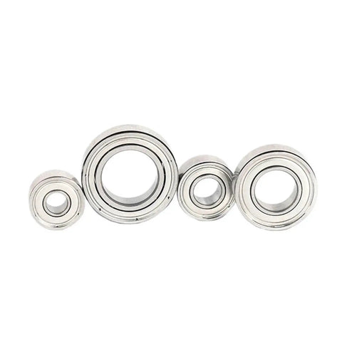 Carbon Brush Micromotor Handpiece Ball Bearing Kit For Electric Nail Drill Hybrid Wear Resistant Anti Rust Sealing Set For 102 102L 105L 120 H120 107 II 10 Pcs 1.5x4x2 silver sealed bearings