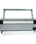 Industrial Grade Infrared Acrylic Bender Machine For Plastic Sheets And Metal With Adjustable Temperature Controls and Liquid Cooling System, top view.