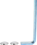 Rugged Frameless Glass Door Hinges Crafted From Top Tier 304 Stainless Steel Heavy Duty Hardware That Handles Toughened Panels Without Breaking A Sweat Includes Basic Mounting Kit, includes chrome mounting caps and an L-shaped hex key.
