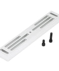 Beefy Deluxe Dovetail Mount Plate For Telescopes And Guidescope, Vixen Style Rail, 228mm Length with screws, top view