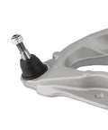 Close-up of Aluminum Front Lower Control Arm for Chevy Silverado 1500 2014 2015 2016 2017 Upgrade Kit with Upper Control Arm Included