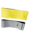 Yellow and grey 2-Pack PVC Fat Tire Rim Liner 20/26x4.0 Inch Tear-Resistant And Abrasion-Resistant Inner Tube Protector