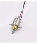 Powerful Tiny 6mm Stroke DC Linear Actuator With 5V 2 Phase 4 Wire Drive For DIY Makers And Robotic Projects Includes 10mm Telescopic Screw Shaft For Precise Smooth Motion In Small Automation, close-up