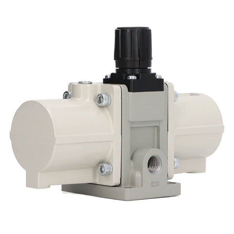 Gas Booster Pump Pneumatic Valve for Industrial Air Systems Up To 2X Supercharging Power Free No Electric Needed Air Pressure Booster