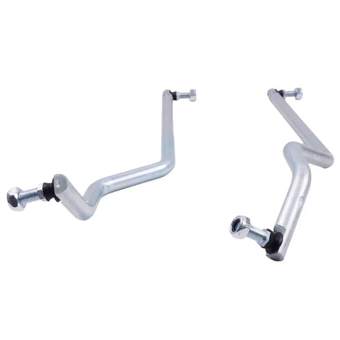 Dual LH And RH Steering Drag Link Tie Rod Set For Compact Tractors Left Right Drag Link Tie Rods GY20491 GY20492 Heavy Duty Replacement Compatible With G110 L100 L105 L107 L108 L110 L111 L118 L120 L130, pair on white