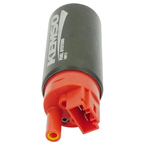 340LPH Beast Performance Fuel Pump For Gasoline And E85 Replaces Walbro 255LPH F20000169, shown with red and gray components.