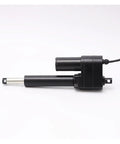 Top Shelf Electric Linear Actuator DC 12V 3000N High Torque Push Telescopic Motor Lifter Rod side view with aluminum alloy housing.