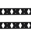 Built Tough Heavy Duty Vertical Zero U Pdu Rack Mount Bracket Solid Steel Support For Servers Cable Managers fits two post frames.
