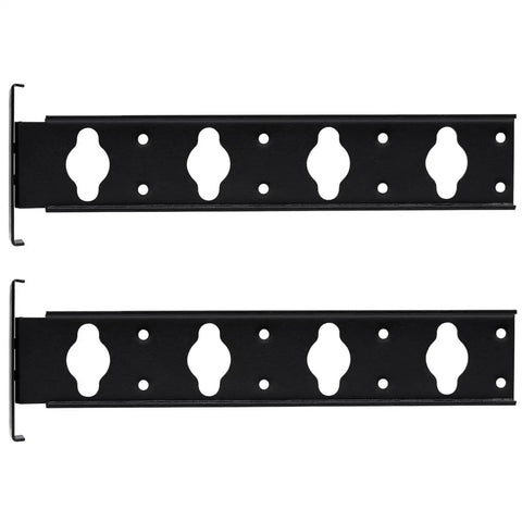 Built Tough Heavy Duty Vertical Zero U Pdu Rack Mount Bracket Solid Steel Support For Servers Cable Managers fits two post frames.
