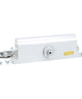 Aluminum Finish 883AL Door Closer Surface Mount For Commercial Doors Heavy Duty OEM Replacement Part visible in silver color.