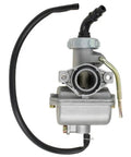 Front view of PZ20 Carburetor Upgrade for 50cc to 125cc Chinese Kids ATV Quad Dirt Bike Go Kart 4 Stroke Engines Plug and Play