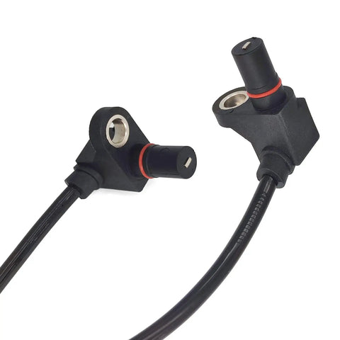 Top Shelf Abs Wheel Speed Sensor Pair Front Left And Right connector details, black plastic material for Chevy Avalanche Silverado Express.