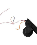 Left And Right Wheel Replacement For ISWEEP D520 And Conga Robot Vacuums with wires attached, exact fit for multisurface mobility.