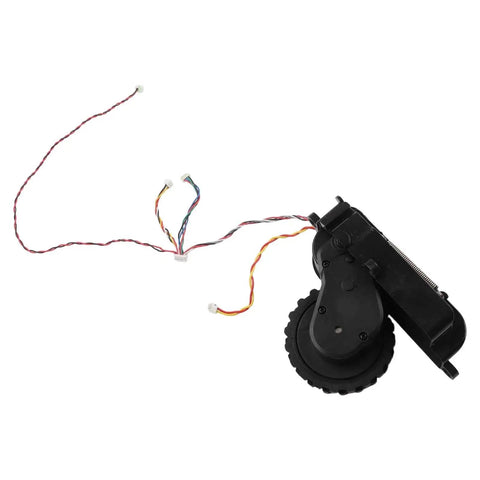 Left And Right Wheel Replacement For ISWEEP D520 And Conga Robot Vacuums with wires attached, exact fit for multisurface mobility.