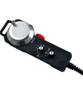 TM2080 MPG 6 Axis CNC Hand Wheel With Stop Button 100 PPR Pro Grade Handheld Encoder for precise machine control in black casing
