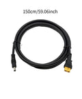 XT60 Solar Extension Cable Connector Adapter For Outdoor Power Supply, Wear Resistant PP Material, 150cm length, coiled view
