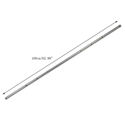 Side view: Banfluxion boring bar, 1.18 in dia x 63 in long, alloy steel line bore bar