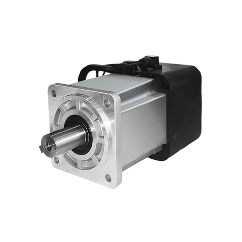 Side view of Rock Solid 750W Servo Motor for CNC Machines and 3D Printers, 220V Three Phase, 3000RPM, 2.39Nm Torque, 17Bit Encoder
