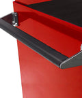Side view of Pro II Drawer Top Chest With 24.5 Inch Depth, Heavy Duty Tool Organizer, showing the sturdy handle and corner details.