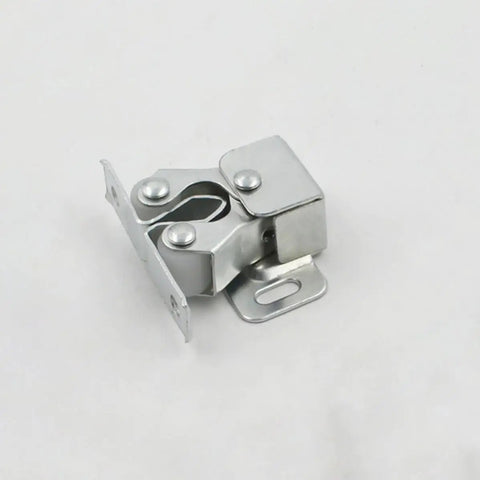Eight Steel Double Roller Ball Latches For Cabinet Doors And Closet Cupboards Built To Last With Secure Spring Loaded Closure