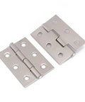 10 Pack Stainless Steel Cabinet Door Hinges With Soft Close Dampers For Cabinets, Windows, Wooden Boxes And Furniture Hardware, Smooth Self Close