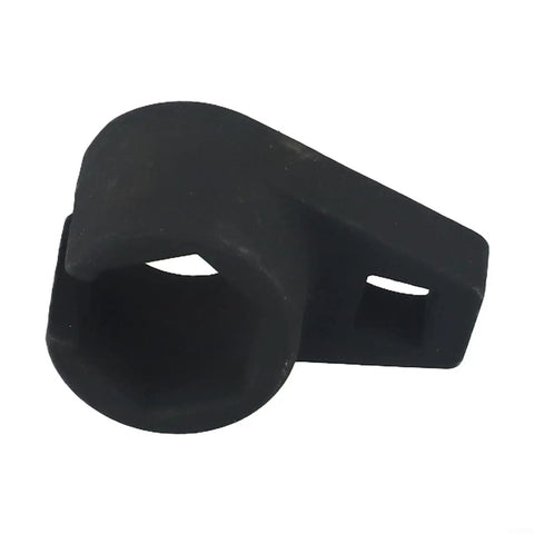 Pro Grade 3 8 Drive Offset O2 Sensor Socket Wrench Fits 7 8 Inch And 22mm Sizes, durable black steel tool for sensor removal.