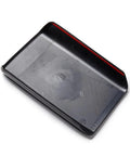 Matte Black Rear Air Vent Cover for Tesla Model Y and Model 3, ABS plastic, drop-in style, interior upgrade.