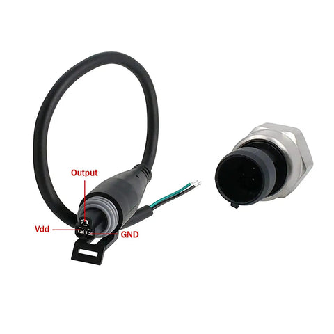 Beefy 150 PSI 1/8 NPT Pressure Transducer Sensor For Cars Autos Motorcycles And Boats Stainless Steel Oil Pressure Transmitter