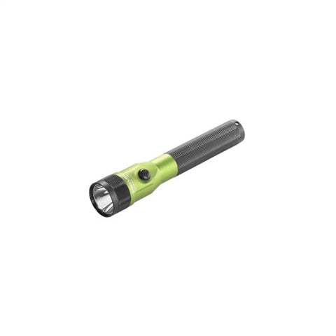 Lime Green Tactical Flashlight With Rugged Aluminum Body, Long Battery Life, Water Resistant, Grippy Texture, Everyday Carry Ready