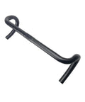 Ultra Light Aluminum Road Bike Drop Bar Bent Handlebar 6061 T6 For Fixed Gear And Road Bikes 25.4mm Clamp black matte finish