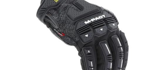 Winter Ready Insulated Work Gloves With Impact Protection, Wind And Water Resistant Heavy Duty Grip, D3O Palm Padding, TPR Exoskeleton, Machine Washable, X Large, Black And Grey showing back view