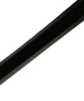 Beefy Wrapped Industrial Belt For Rolair Air Compressor Replacement 4090HK17 6590HK18 High Torque Performance Built To Last With Abrasion Resistant Fabric Wrap For Longevity And Quiet Efficient Operation, black wrapped belt close-up