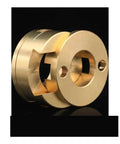 Upgrade Your 3D Printer Game With These Solid Oldham Couplings For VZBOT BLV And Ender 3 T8 Z Axis Screws That Slashing Vibration And Boost Print Accuracy With Smooth Low Friction Motion Control Setup! gold Oldham coupling for 3D printer Z axis