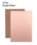 5 Pieces 100x70mm Single Sided Copper Clad Laminate PCB Bakelite Board 1.5mm Thick Built For DIY Electronics Projects And Prototyping