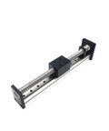 Badass Precision 42Mm Wide Linear Guide Actuator With Sfu1610 Ball Screw Slide Table Cnc Motor Kit showing metal slide rail and ball screw