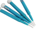 Badass 4In1 Zirconia Ceramic Screwdrivers Non Conductive Non Magnetic Phillips Bits Rotating Cover High Insulation Precision Tool For Phone Laptop Electronics Repair Snappy Fixes And Serious Tech Wrenching four blue insulated precision drivers with white tips
