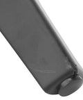 Close-up of Heavy Duty Furniture Legs With Grippy Non Slip Silicone Pads, showcasing 1.8 Inch thick black finish and silicone pads.