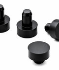 Silicone Rubber Push In Feet For Electronics Enclosures And Audio Gear Five Sixteenths Inch Hole Size One Half Inch Outer Diameter