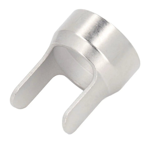 Hot Stainless Steel Double Pointed Plasma Cutting Standoff Guide For SL60 And SL100 Torch showing a close-up of the stainless steel construction.