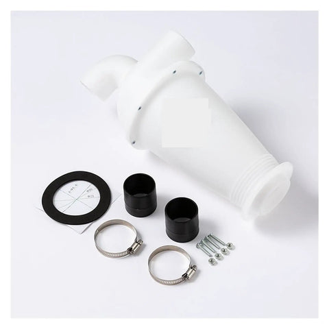 High Efficiency Vacuum Cyclone Dust Separator For DIY DIY Workshops And Woodworking Turbocharged Filter System kit with seals and hardware