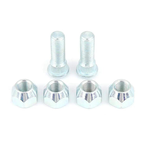 Mounting hardware from 2 Piece Aluminum Drift Adapter Kit For E46 That Boosts Turn Angle By Twenty Five Percent With Mounting Hardware Included