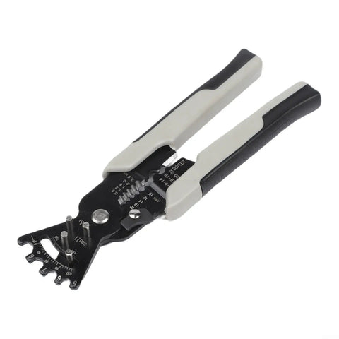 Heavy Duty Wire Stripping Tool With Non Slip Rubber Handle And Heat Treated Steel Jaws For Precise Cutting And Crimping And Bending