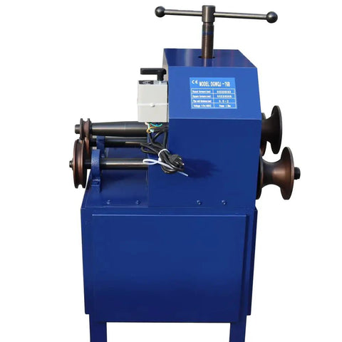 Heavy Duty Electric Pipe Tube Bender Machine With 17 Die Set For Round And Square Metal Steel Tube Bending 5/8 To 3 Inch front view